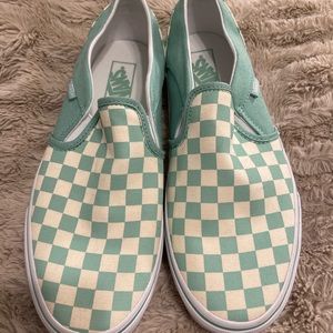Vans Checkerboard Slip Ons